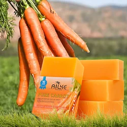 Ailke-Skin Lightening Soap para mulheres negras, Magic Radiance-Boosting, Cenoura, Branqueamento, Anti-mancha, Anti-Oxidação, Natural