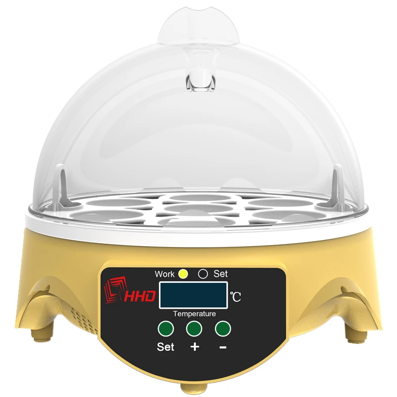 Intelligent Small-Sized 7-Piece Automatic Constant Temperature Incubator For Incubating Chickens, Ducks And Quails.