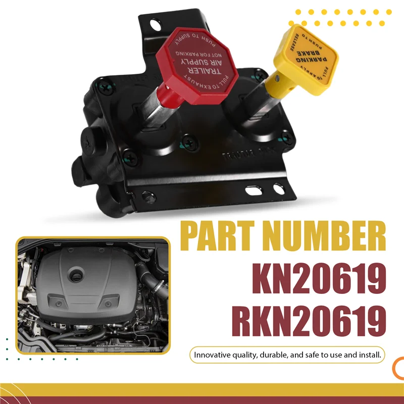 

NEW-MV3 Module Dash Valve KN20619 RKN20619 Control Valve Assembly For Volvo Trailer Parking Control Valve
