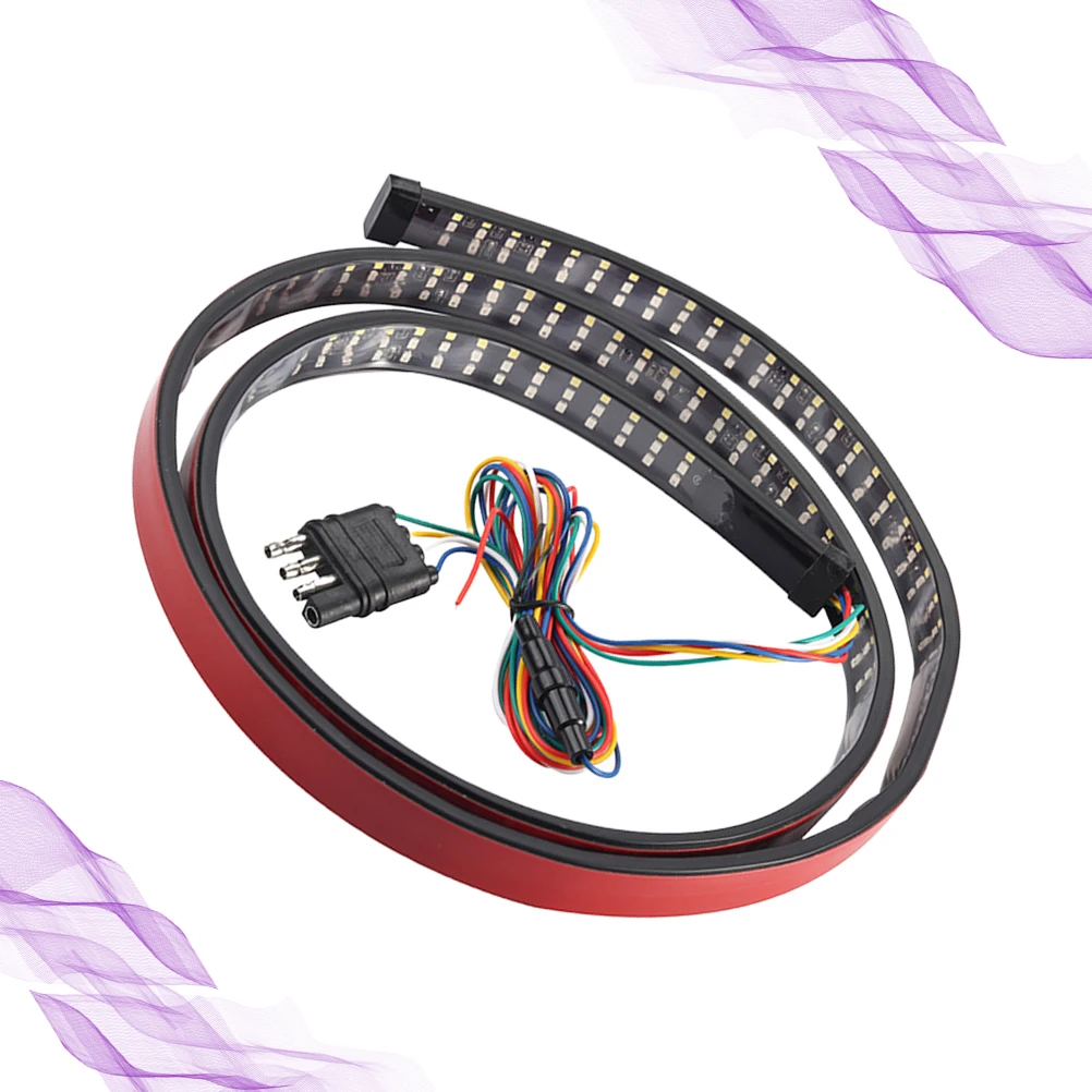 

Streaming Soft Light Strip 4 PIN Car LED Turnlight Taillight Day Running Waterproof Flexible Decorative LED Strip Light Car Lamp