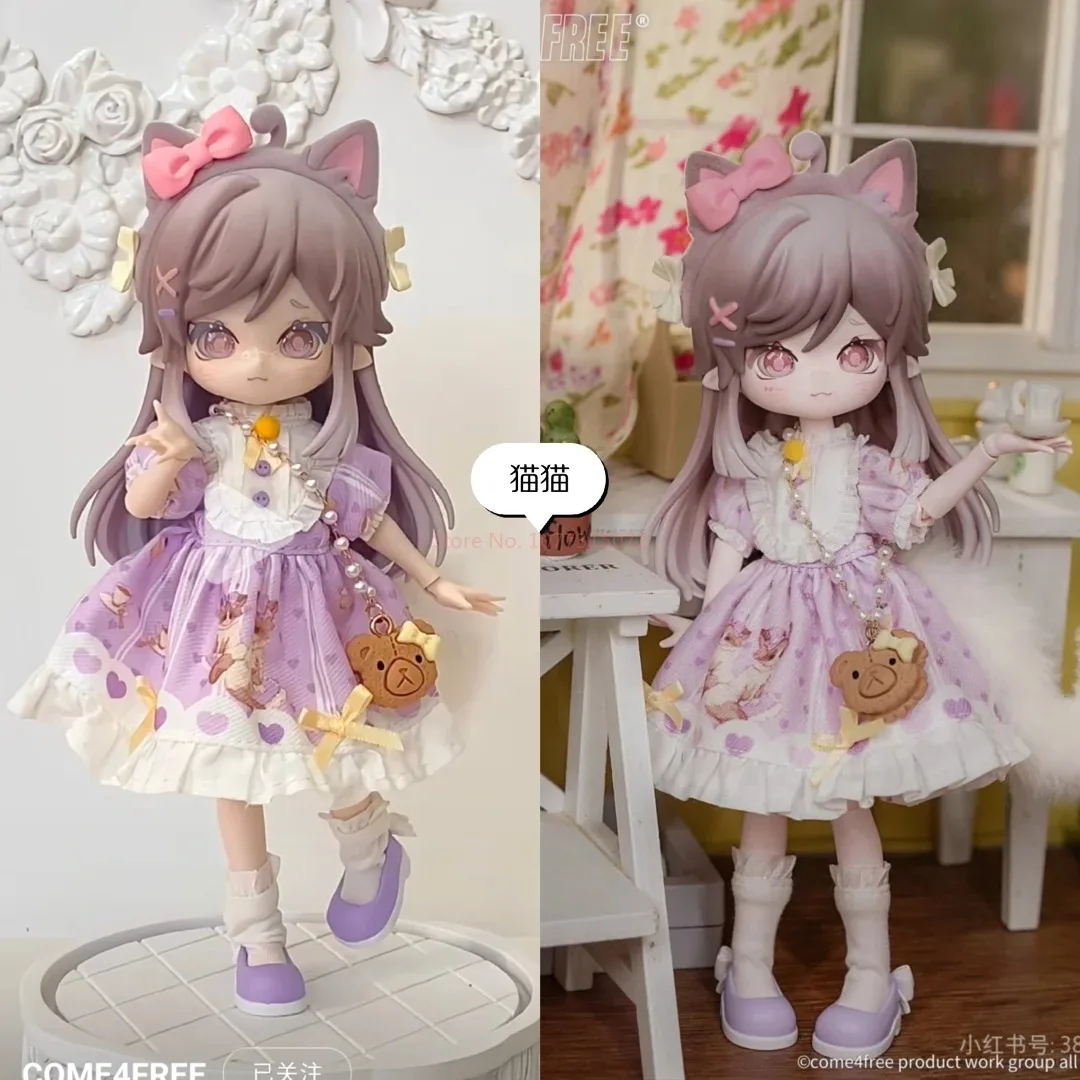 Come4free Minty Fantasy Forest Bjd слепая коробка 12poinr 1/12 Bjd подвижная кукла фигурка животного модель игрушки подарки