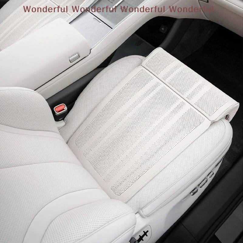 Deluxe Car Seat Cushion with Leg Support Universal Fit for All Vehicle Types