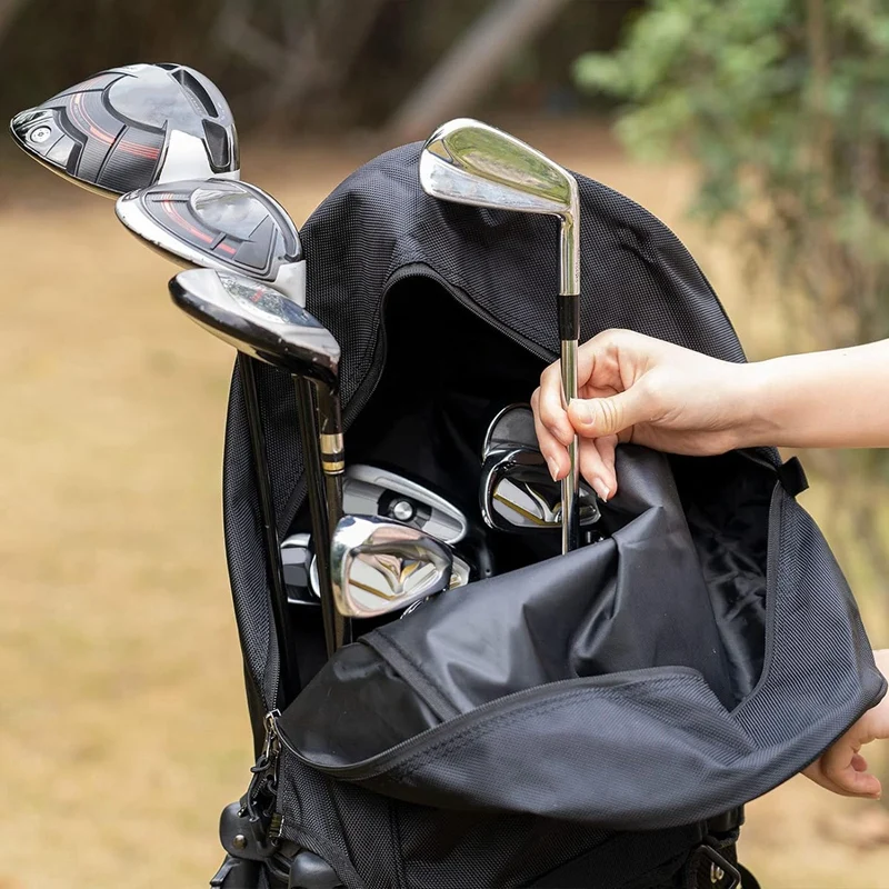 Bolsa de Golf con capucha, cubierta de lluvia, bolsas de viaje, bolsas de Golf, carrito de transporte, bolsas de soporte