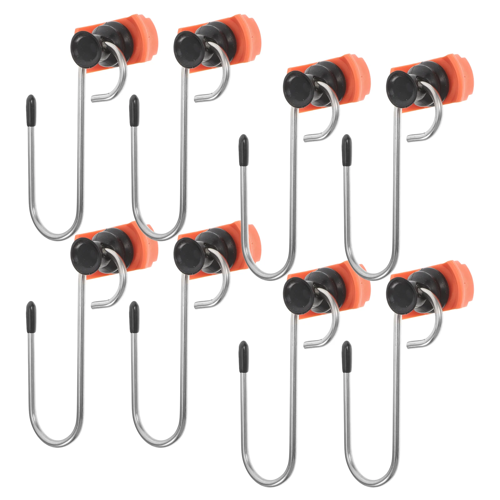 

8 Hooks Airline Track Single Eye Stud Mounting Fastener Cargo Tie Down Accessories RailBracket Fitting Storage