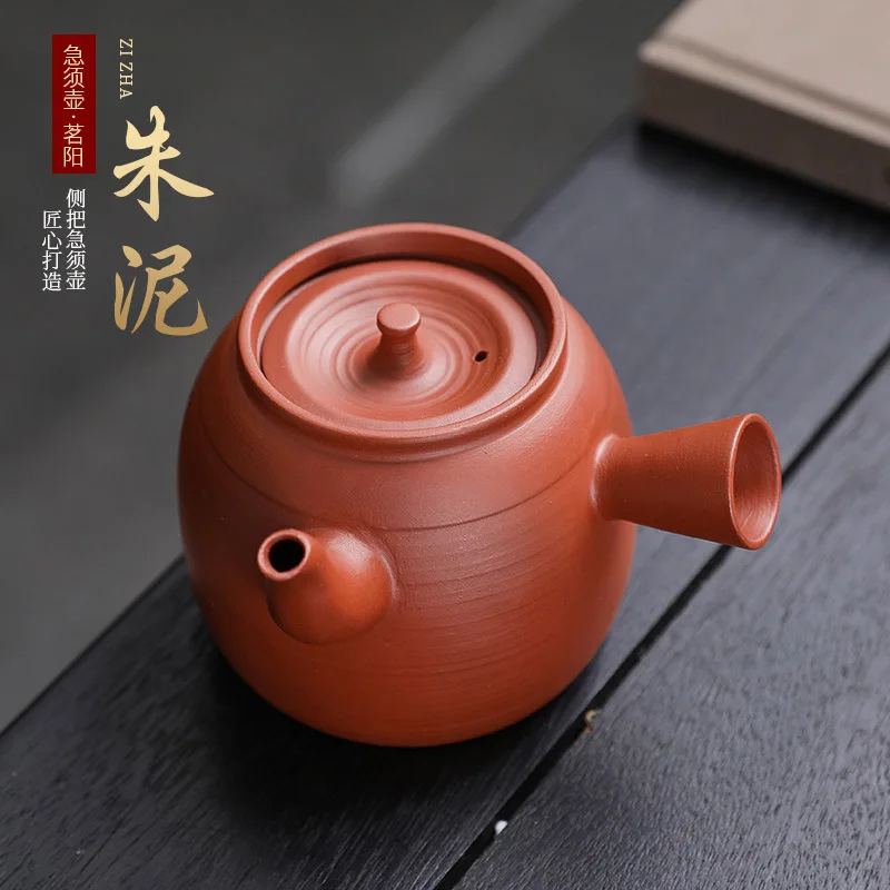 

Hand made tea pot Ceramic teapot 700ml Chinese kung fu tea infuser Modern home tea kettle Induction cooker gas stove universal
