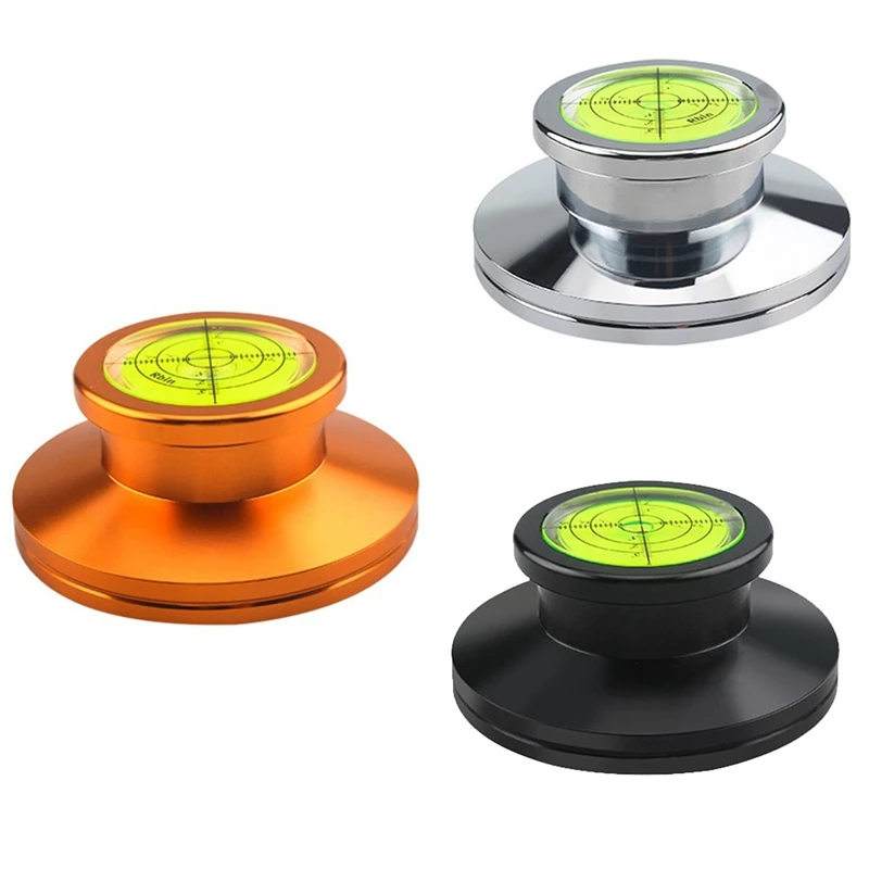 TOCADISCOS de vinilo Hifi LP, estabilizador de disco de Metal, pinza de peso