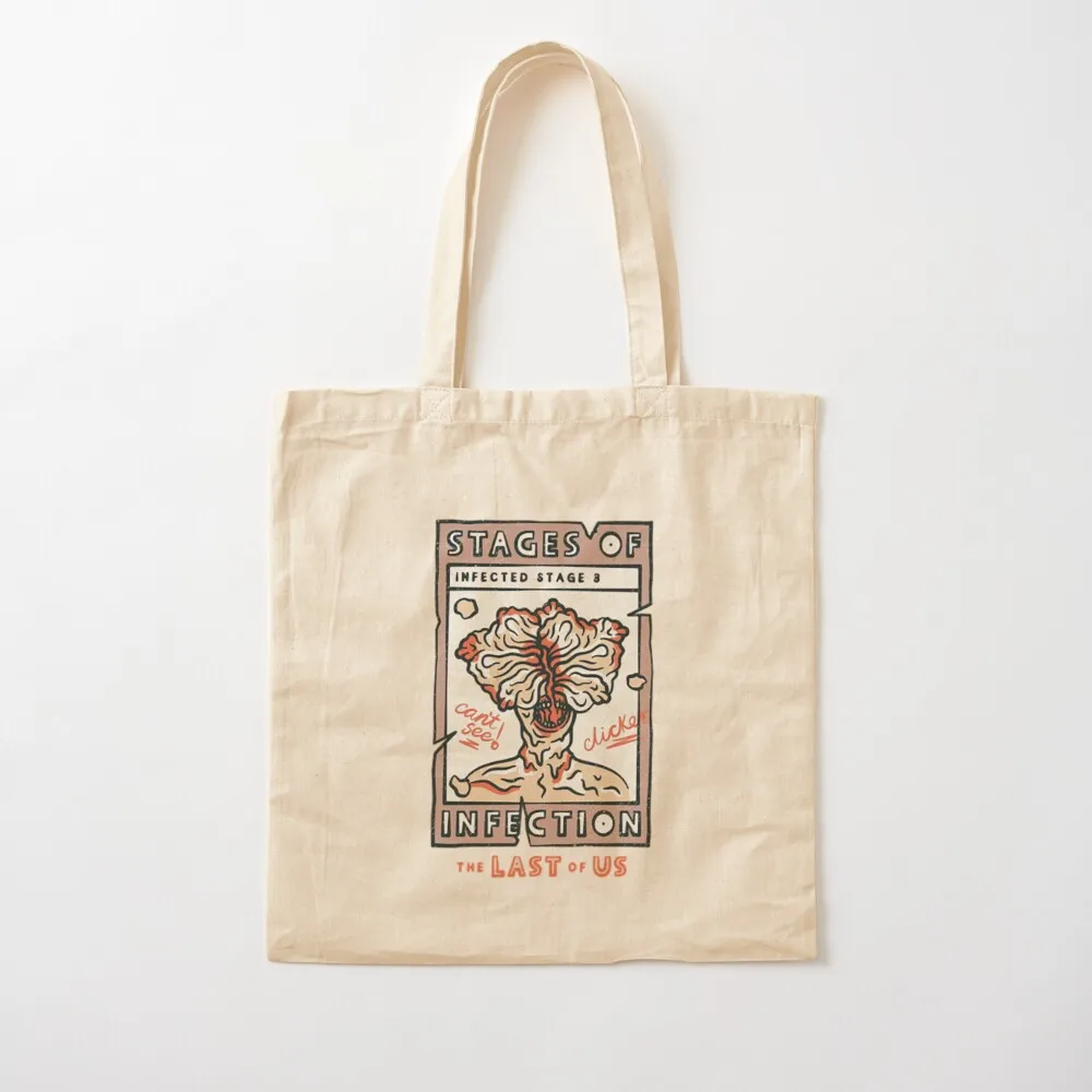 The Last of Us stages of infection clicker Tote Bag