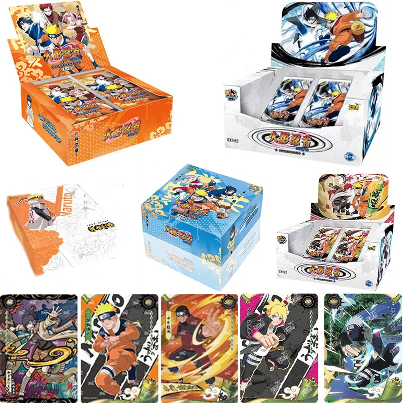 

Оригинальные коллекционные карточки KAYOU Naruto, серия «Юность», специальный набор «Эра ниндзя», аниме-товары, подарок для детей на праздник