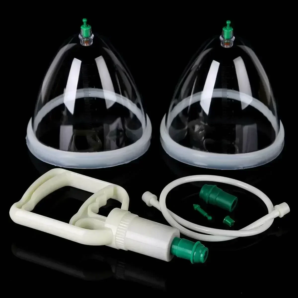 

1Set Breast & Buttocks Enhancement Pump Lifting Vacuum Suction Cupping Therapy Device Massage and Relaxation tool