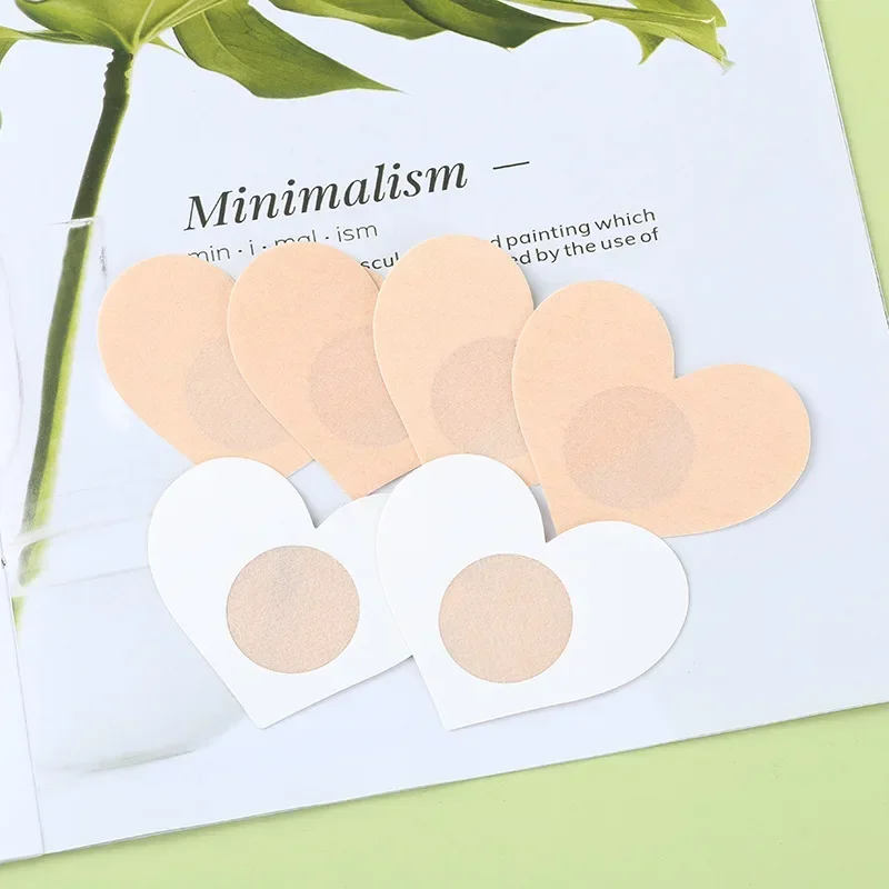 10Pcs Women's Invisible Breast Lift Up Tape Overlays on Bra Nipple Stickers Chest Stickers Adhesive Nipple Covers Accessories