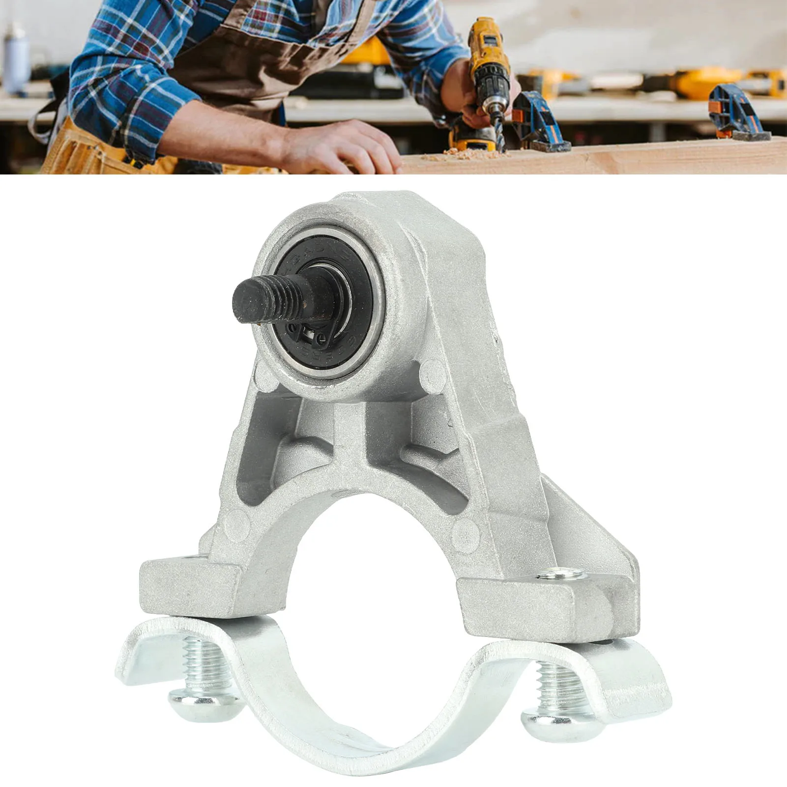 Angle Grinder Conversion Head Kit Efficient Angle Grinder Conversion Set Fast Heat Dissipation Stainless Steel for Drilling