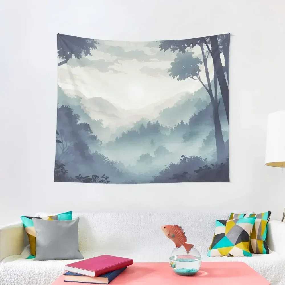 

Foggy Forest Tapestry Decoration Pictures Room Wall Cute Room Things Bedroom Decorations Home Decor Aesthetic Tapestry