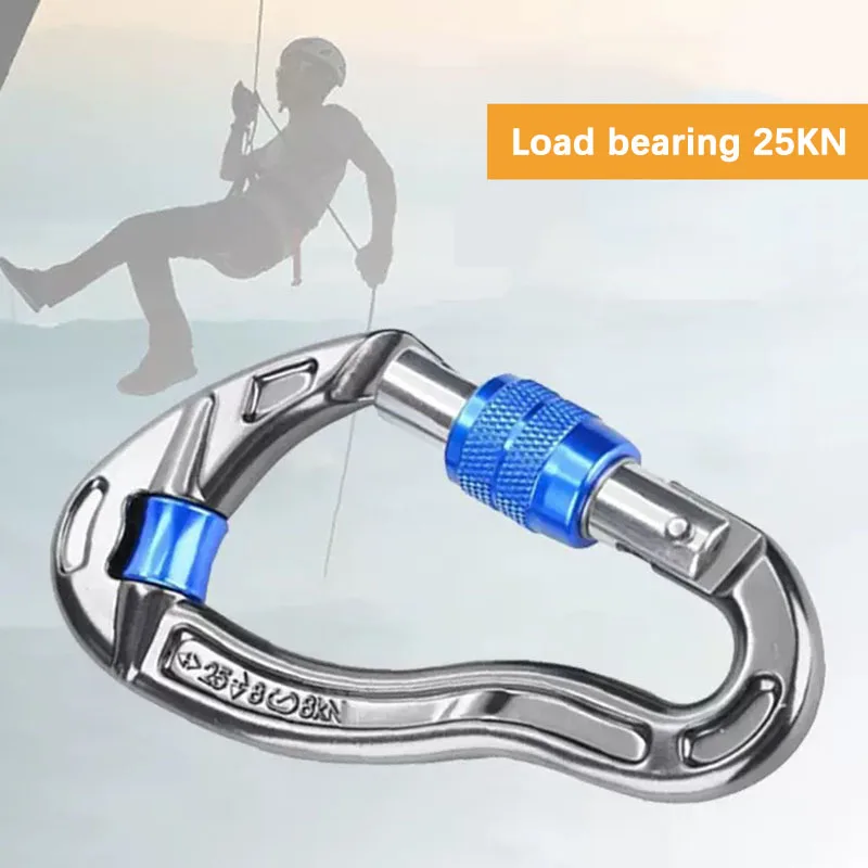 Outdoor Mountaineering Climbing Tactical Carabiner Anti Wear Rope Pulley For Rescue And Firefighting Operation
