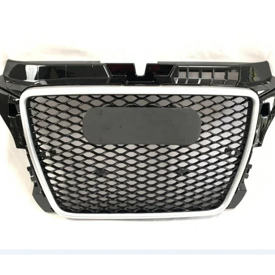 For RS3 Style Front Sport Hex Mesh Honeycomb Hood Grill for  A3/S3 8P 2009 2010 2011 2012 2013