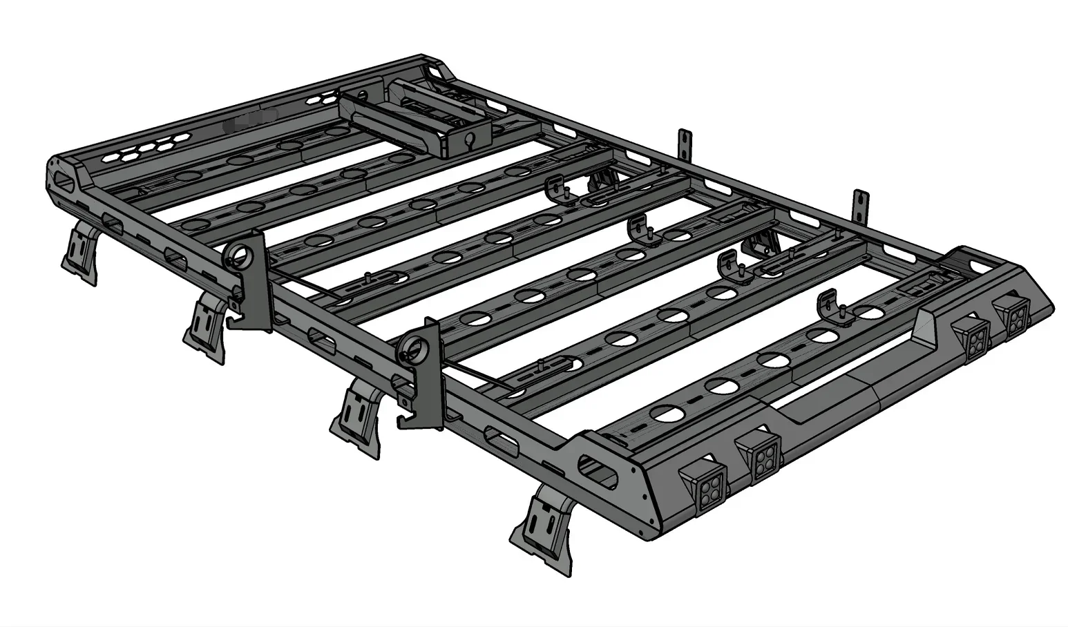 Roof Rack With Steel Material Car Universal Roof Rack Luggage Rack 4x4 Off Road