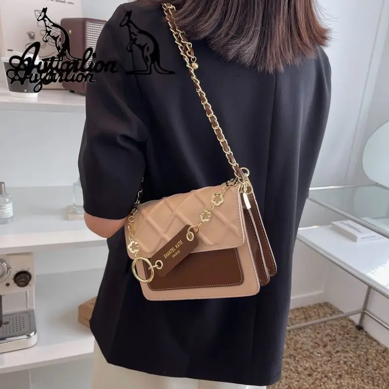 

2025г Новая женская маленькая сумка | Высококачественный текстурированный стиль | Универсальная модная сумка через плечо и через плечо