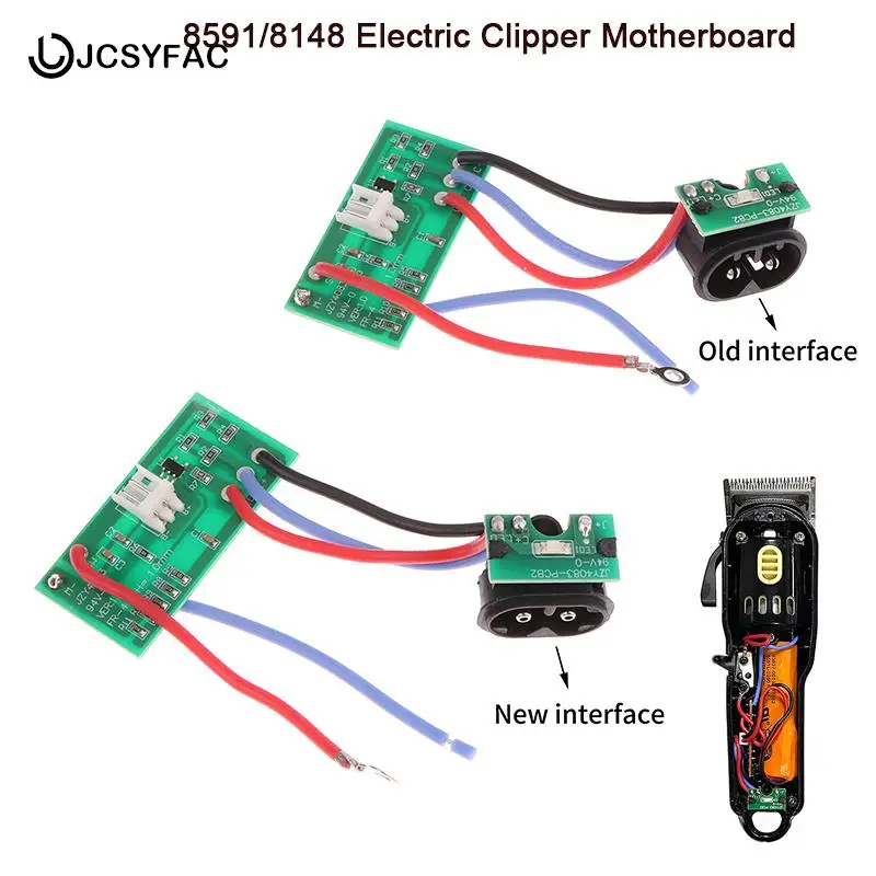 

1Set Electric Clipper Assembly Circuit Board Compatible With8591/8148 Hair Cutter Clippers Repair Part Accessories