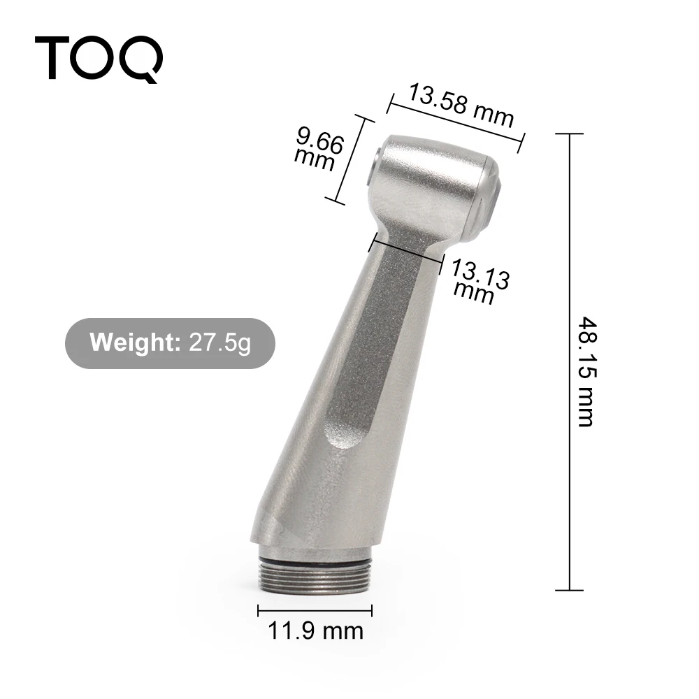 TOQ 5Pcs Official Complete Head For Dental FX23 Contra Angle Low Speed Handpiece Push Button With Ball BearingReplacement