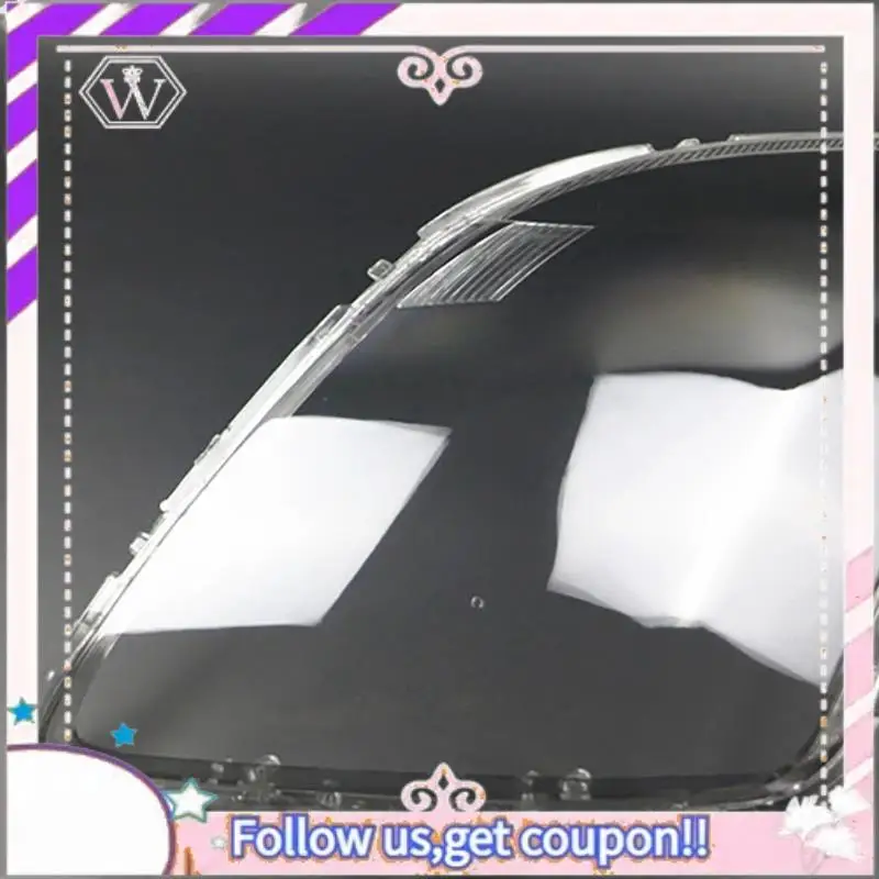 

Portable 2 Pcs Car Headlight Lens Cover Transparent Headlight Shell For Suzuki Swift 2005-2016,Right & Left