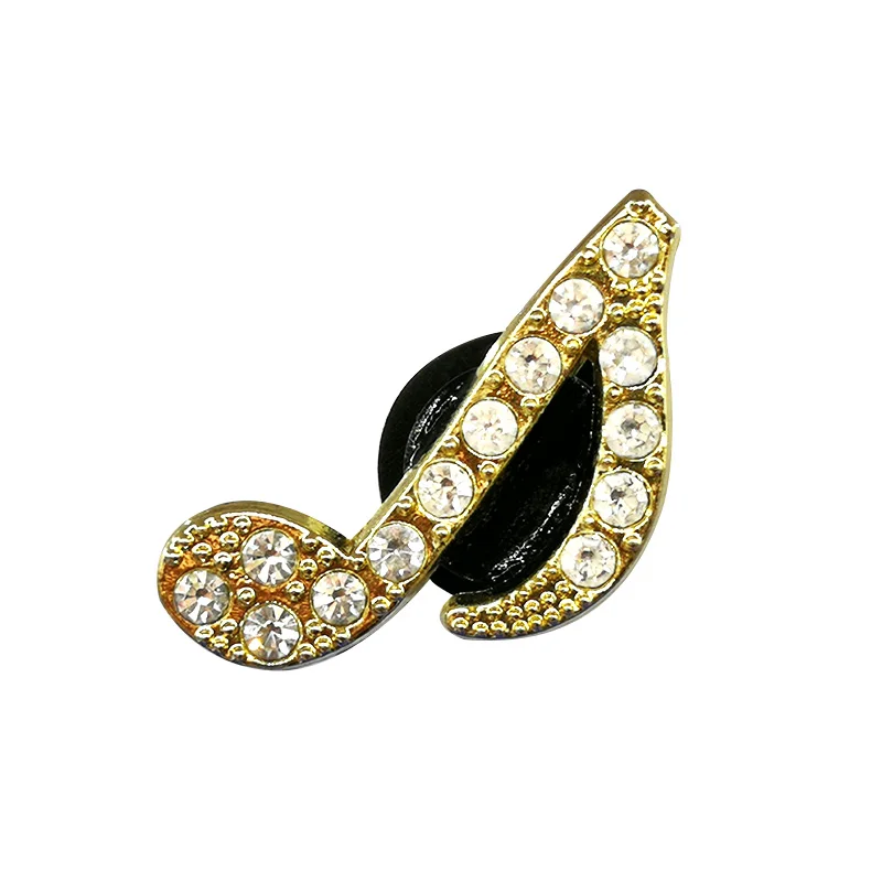 1 Stück Designer Goldene Krone Metall Schuh Charms Seestern Muschel Luxus Dekorationen für Schuhzubehör Herz Pins für Frauen Mädchen – Detail 31