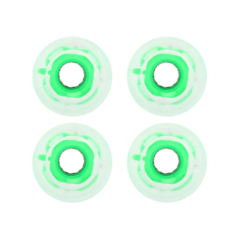 

78A 60x45mm HighElastic Skateboard Flash Wheel PU Filling For Longboard Cruiser Board(Green )