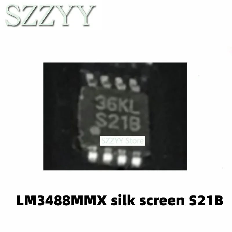 5PCS LM3488MMX/NOPB LM3488MM MSOP8 screen printed S21B