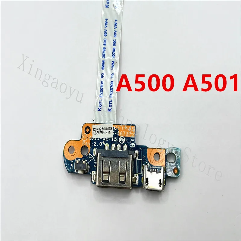 

USB Board and Cable For Acer Icona A500 A501 Genuine Tablet USB Reset Button Board Cable LS-6873P GOOD WORKS 100% Tested OK