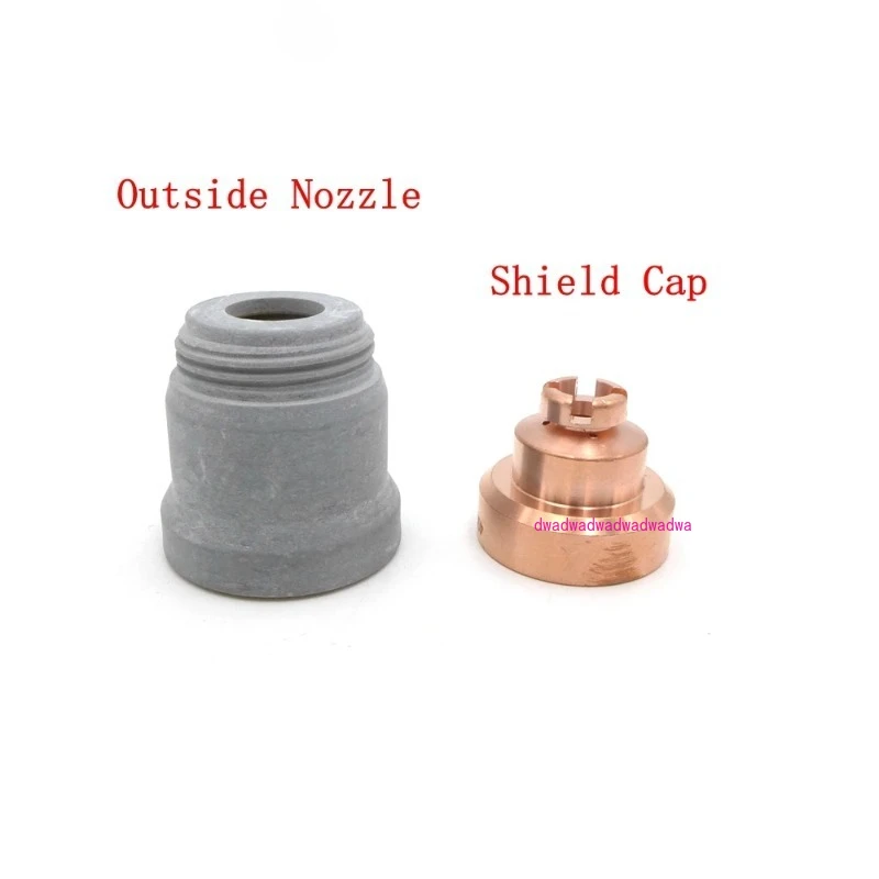 

Shield Cup 60504 IVS1672-05 Outside Nozzle 60511 ISM1064 Contact Cutting For PT80 IPT80 IPT-80 IPTM80 Plasma Cutting Torch Gun