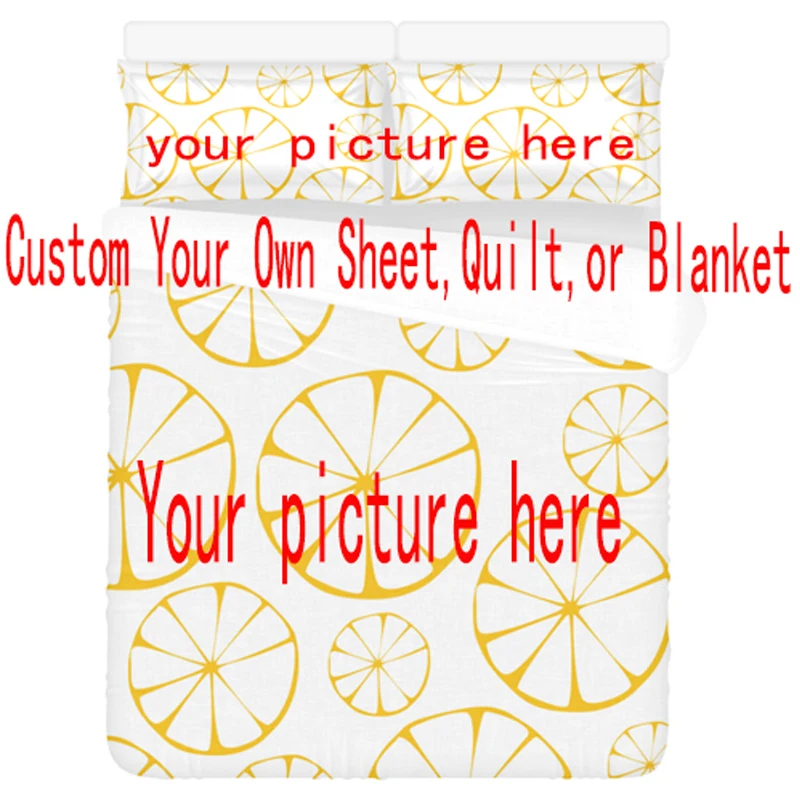 Custom Your Own 150x200cm Hot Anime Bed Sheet Game Duvet Cover & Soft Blanket