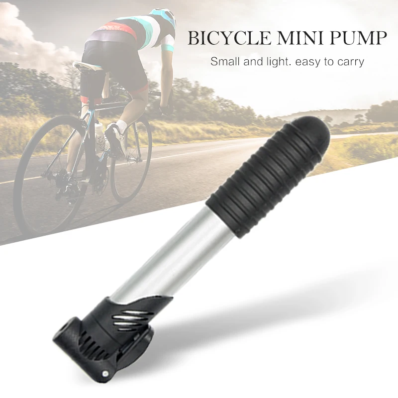 Mini Pump Road Mountain Bike Pump Easy Operation High Pressure Basketball Football Inflatable Air Pump MTB Accessories