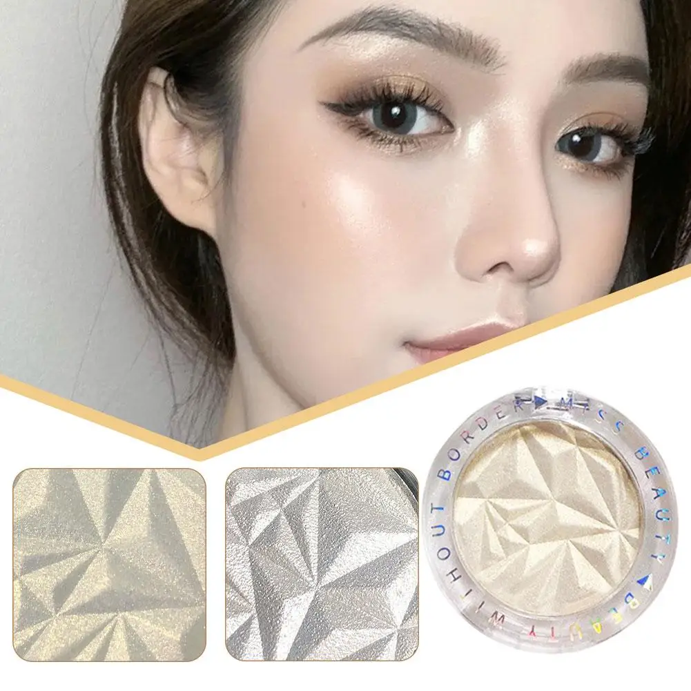 3 Farben Galaxie Text marker Puder Palette Glitzer Gesicht Diamant dauerhafte Kontur wasserdicht schimmern Make-up Text marker Cosme a2f6