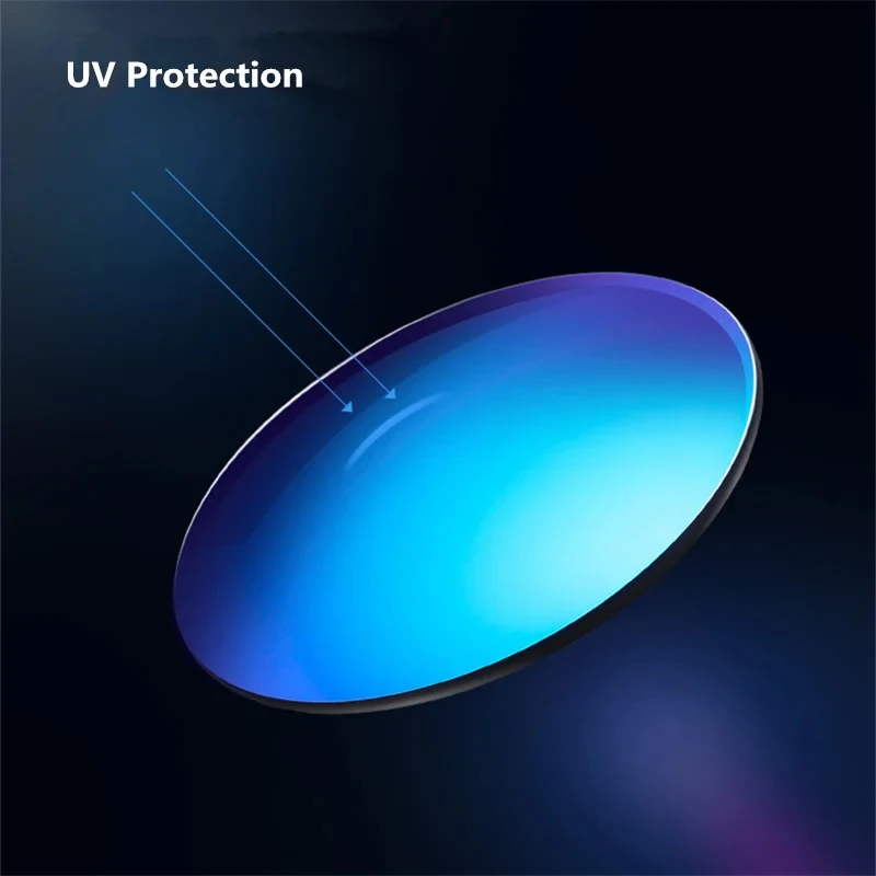 BCLEAR 1.61 1.67 Fashion Colorful Polarized UV400 Mirror Reflective Sunglasses Prescription Lenses Driving Myopia Sunglasses