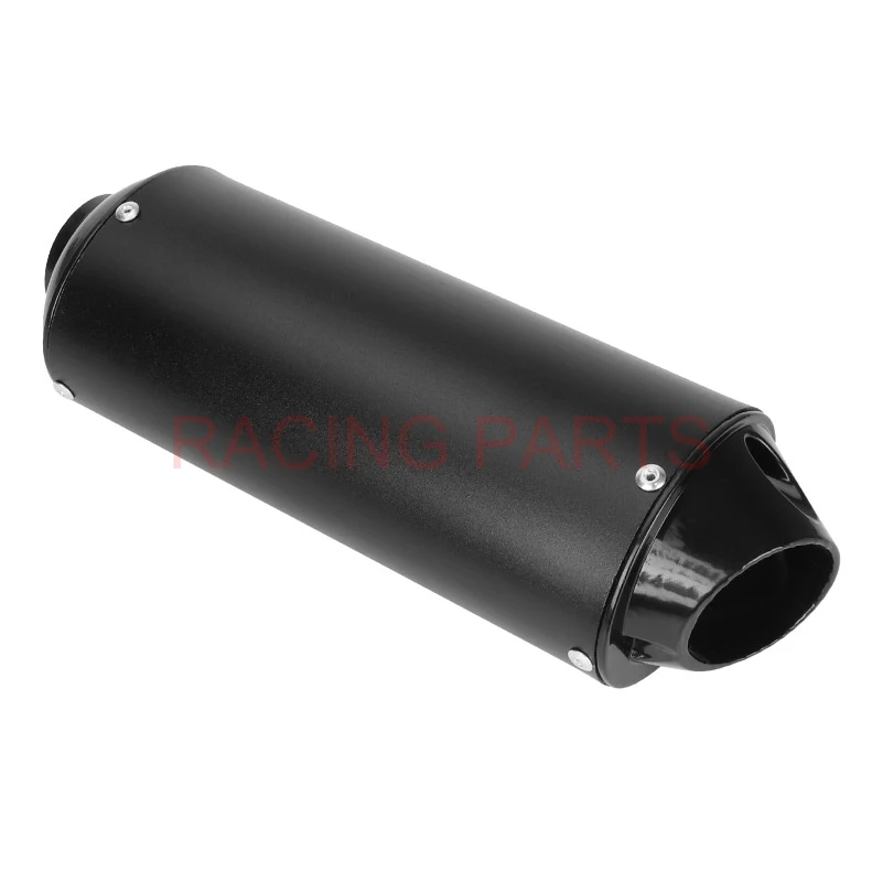38mm 32mm 28mm Motorcycle Exhaust Muffler Tip Pipe for 125 150 160cc Dirt Pit Bike ATV black Grey Kayo BSE