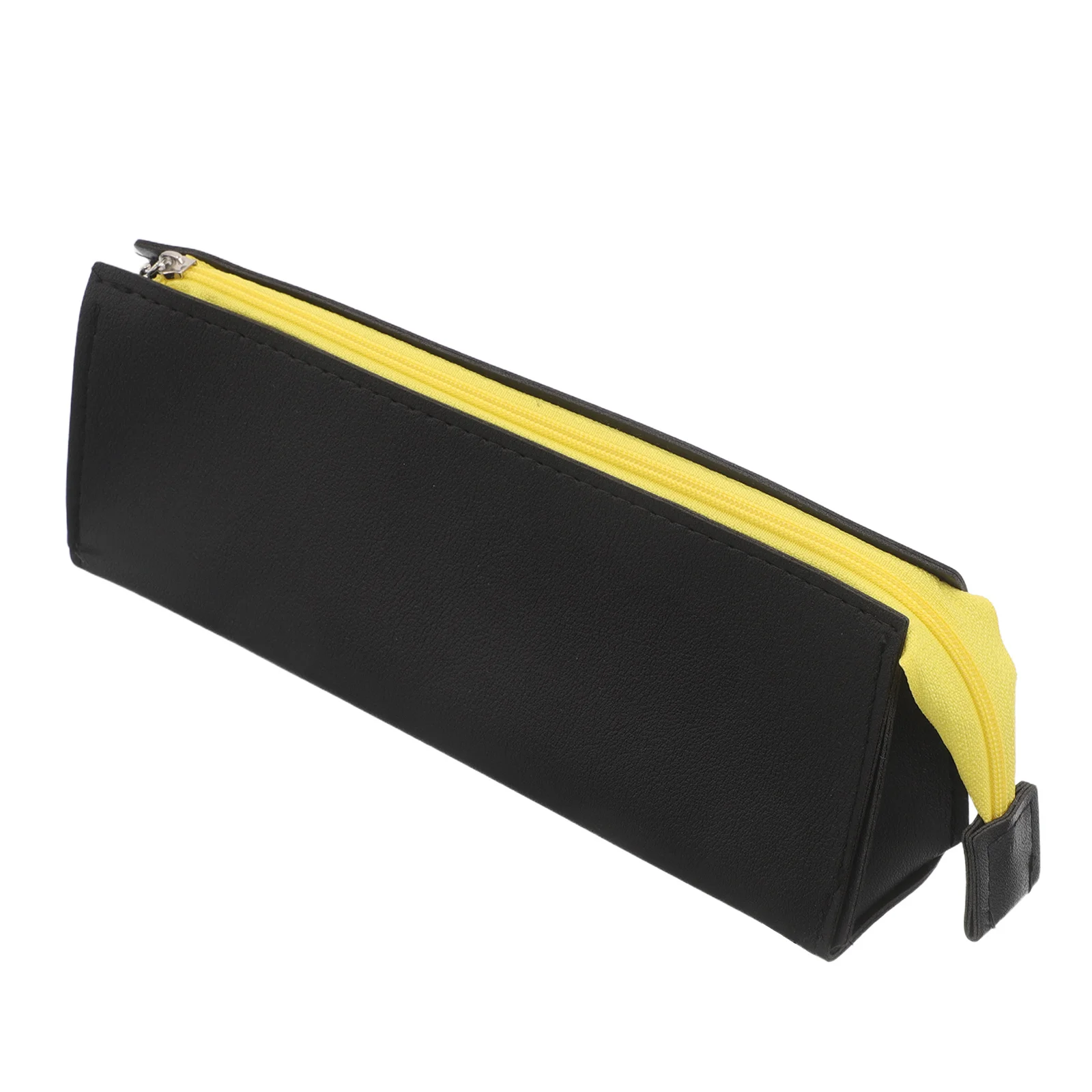 

Large Capacity PU Pencil Case Minimalist Zipper Pen Pouch College Student Organizer School Stationery Bag
