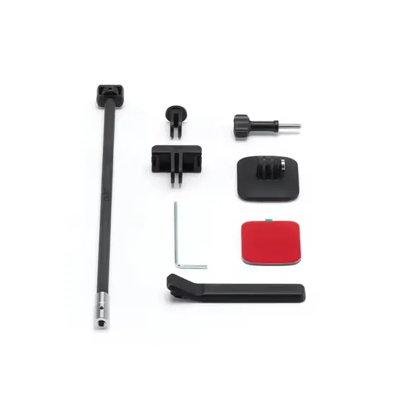 طقم تركيب خوذة Osmo الأصلية ذات الطابع الثالث، قاعدة منحنية تناسب الخوذات بشكل آمن وعصي بقوة لكاميرا DJI Osmo 360