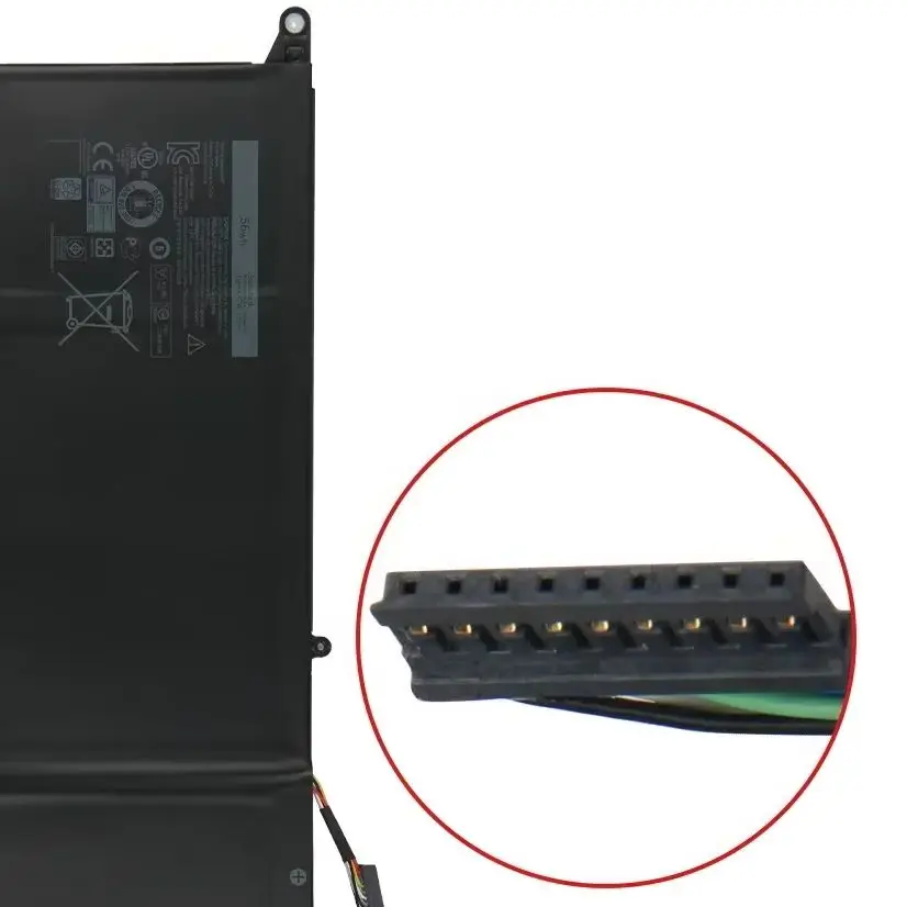 New Battery For Dell XPS 13 9350 9343 13D-9343 JD25G JHXPY 5K9CP 0DRRP 0N7T6 DIN02 RWT1R 90V7W Rechargeable Batteries