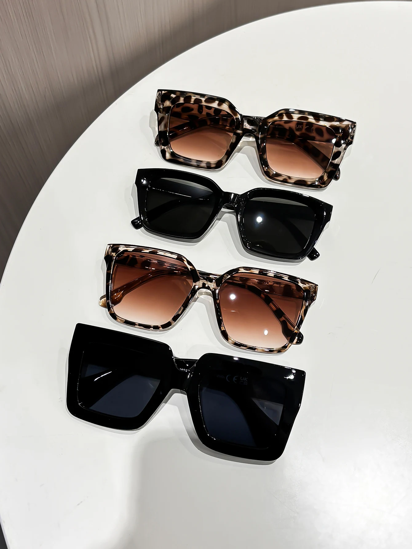 4Pcs Bohemian Elegant Women Sunglasses Multi-scene Eyewear For All Face Shapes