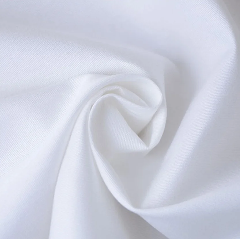 

10858 cotton twill fabric suitable for clothes, shirts, cuffs, hats, environmentally friendly and dyeable