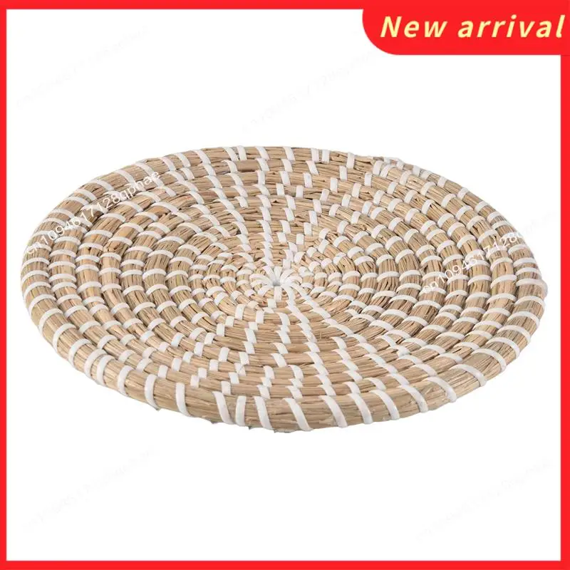 Decoración de cesta de pared colgante hecha a mano N89R (juego de 3) cesta tejida redonda, bandejas bohemias para decoración del hogar para dormitorio, cocina, sala de estar