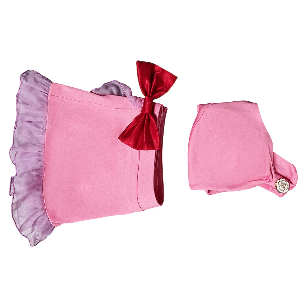 ชุดคอสเพลย์แอริธสำหรับผู้หญิงชุดว่ายน้ำคอสเพลย์อนิเมะเกมสุดท้ายคอสเพลย์แฟนตาซี VII ชุดปลอมตัว Baju karnaval ฮาโลวีน