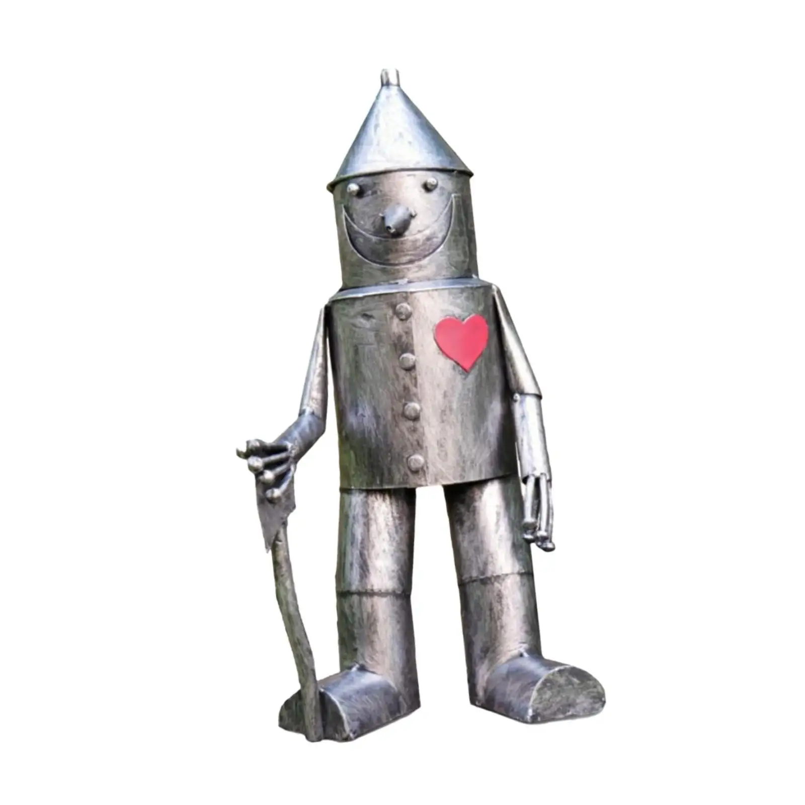 Tin Man Outdoor Statue Resin Whimsical Garden Figurine Lawn Ornament Modern Yard Decor for Garden Decoration Sculpture