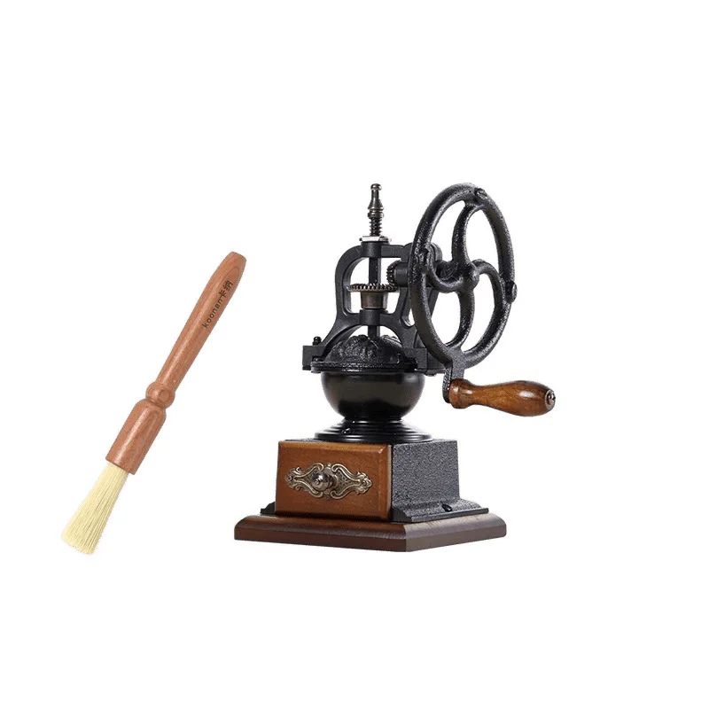 

Hand Grinder Coffee Grinder Retro Hand Grinder Bean Coffee Carbon Steel Manual Integrated