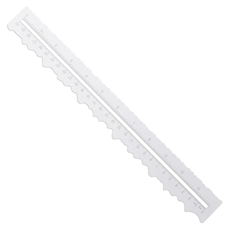 Tearing Ruler For Paper Crafts With Irregular Edges Measuring Paper Crafts Edge Cutter Crafts Ruler For Cutting Paper