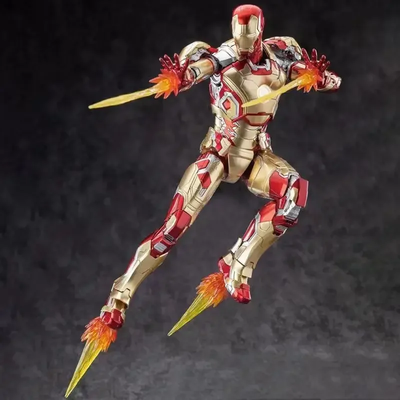 In Stock Morstorm E-model Marvel Iron Man Mk42 Assembling Model Anime Collection Figures Model Toys Tony Stark