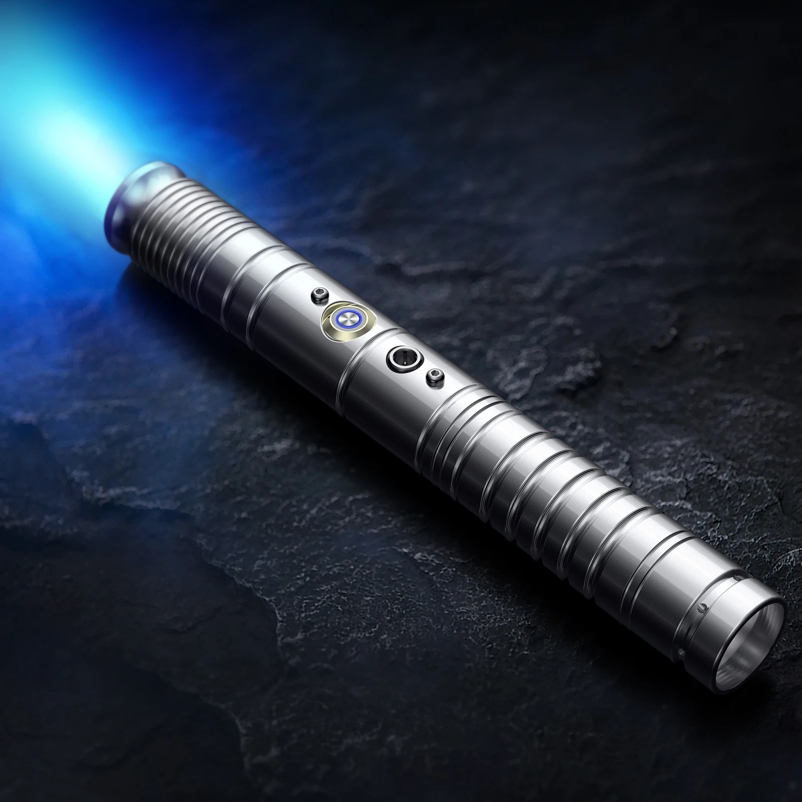 

RGB Lightsaber 7/14 Colors Laser Sword Variable With Hitting Sound Effect FX Duel Light saber Metal Handle LED USB Charging