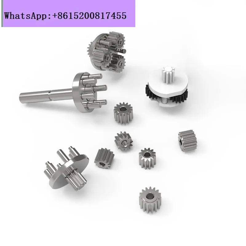 8Mm miniature geared motor, dexterous hand actuator 4-stage gearbox 369 geared DC geared motor