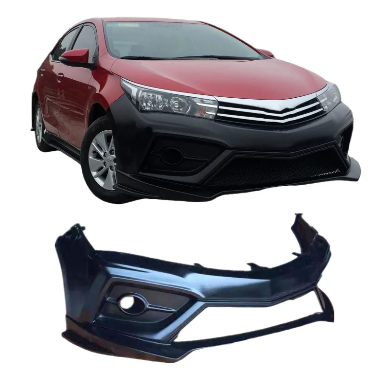 

Aftermarket Parts Body Kit Pp Car Front Bumper for Toyota Corolla 2014 2015 2016