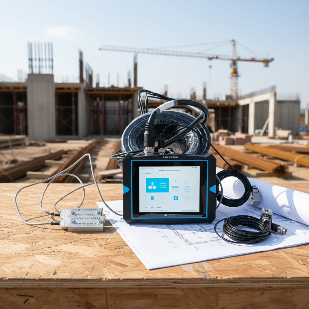 2026 High Precision High Strain Pile Driving Analyzer PDA Test