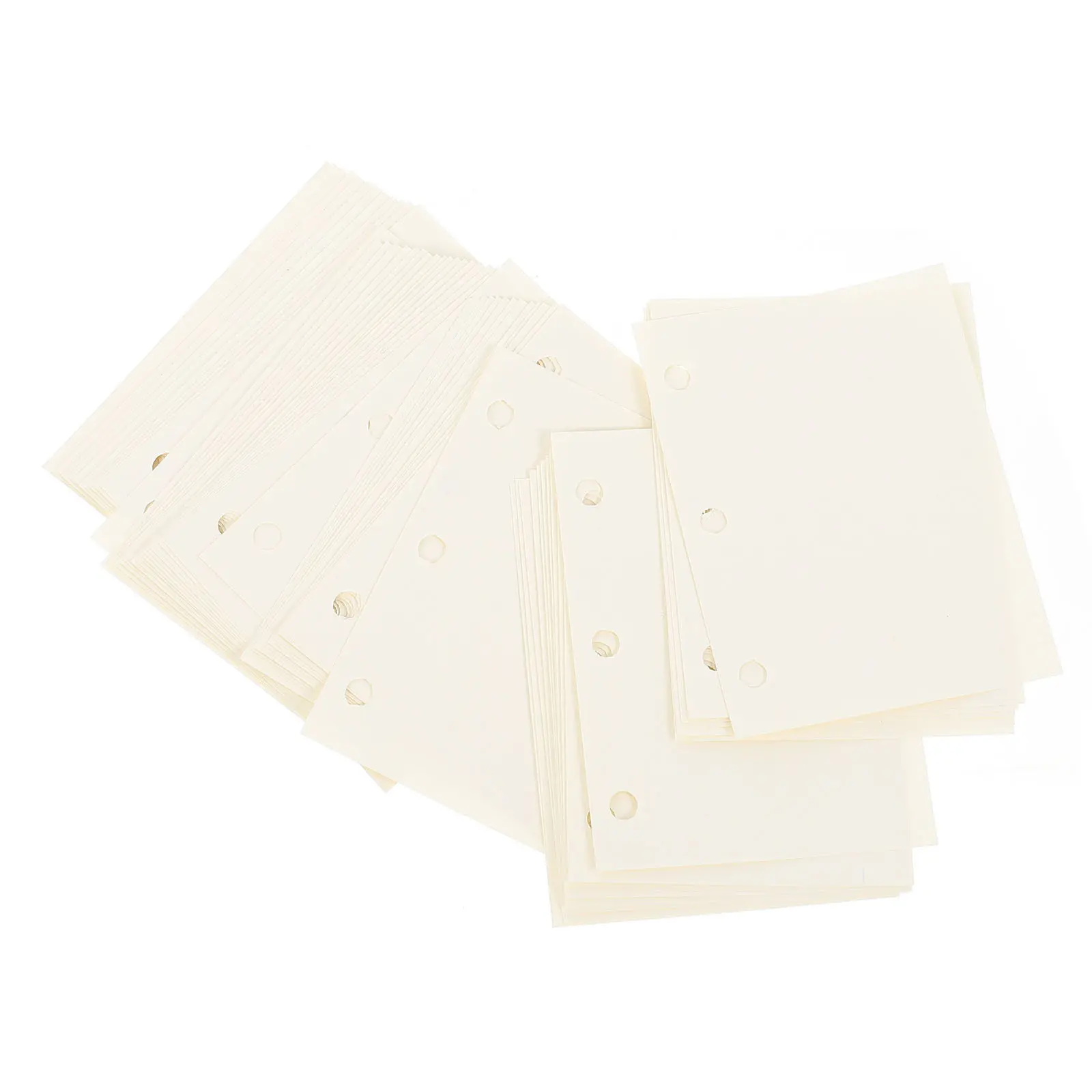 240 Sheets High Grade Binder Paper Replaceable Note Paper for Scrapbooking Writing Bookkeeping and Daily Planning Smooth Surface