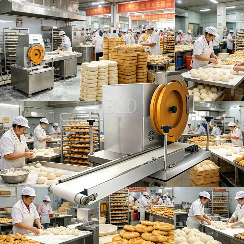 Stainless Steel Multifunctional Bread Dough Ball Forming round Machine for Business Use